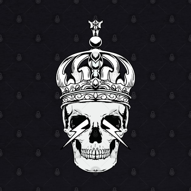 Skeleton King by designtshirtcity